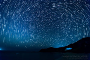 崎原ビーチの星空